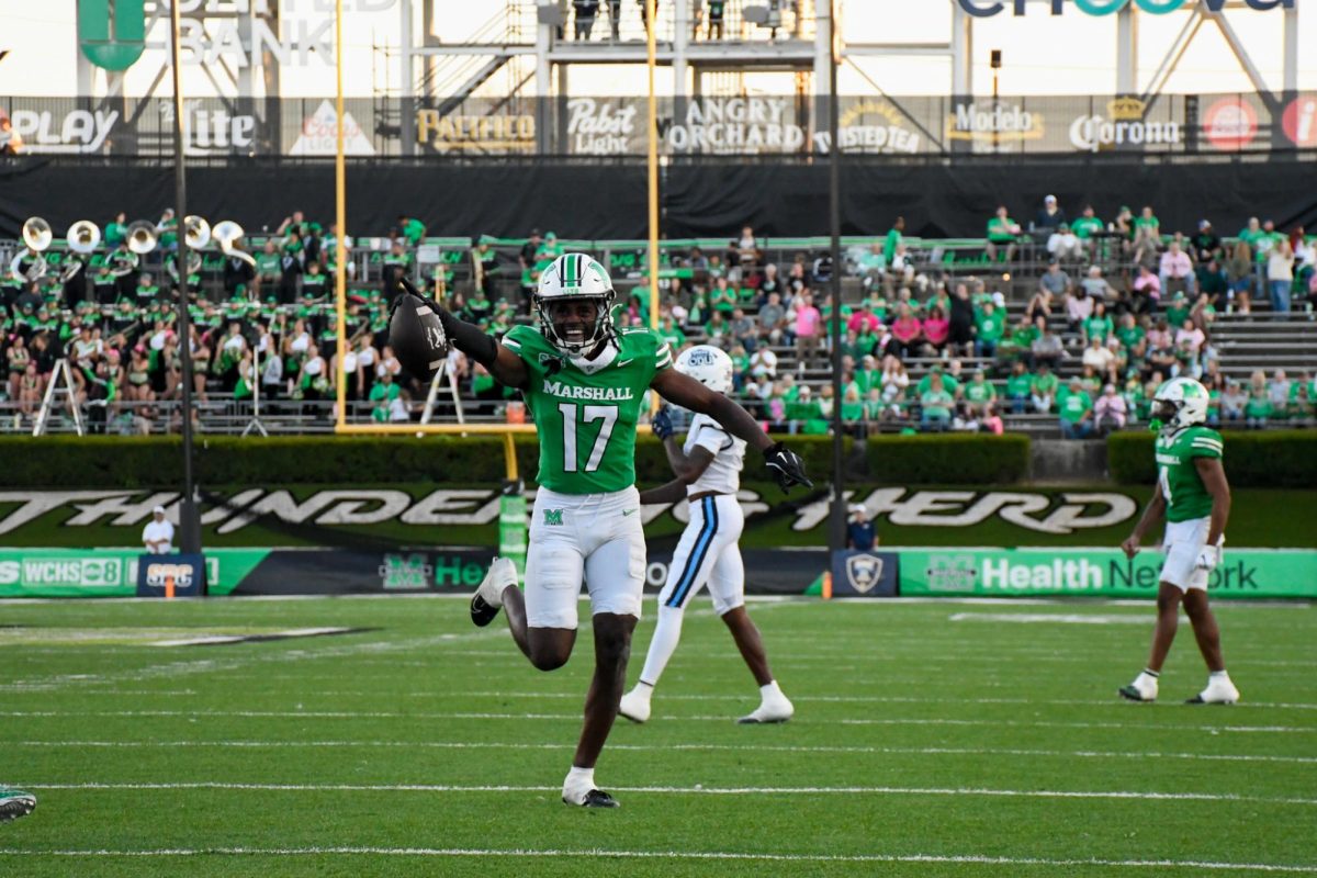 The 48-24 victory gives the Herd football team three consecutive 40+ point games.