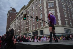 Festival goers flocked to the Fourth Avenue stage to watch a number of performers on Saturday. 