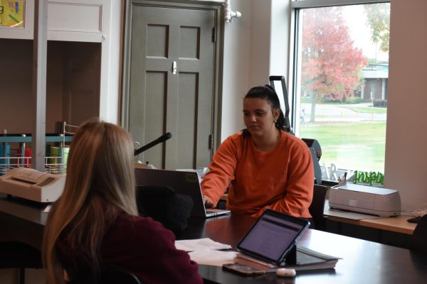 Work study opportunities help students pay for college.