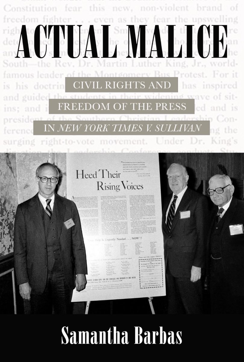 Law professor and author Samantha Barbas speaks Tuesday, Oct. 28, as the third guest in the Amicus Curiae Lecture Series. (Courtesy of Samantha Barbas)