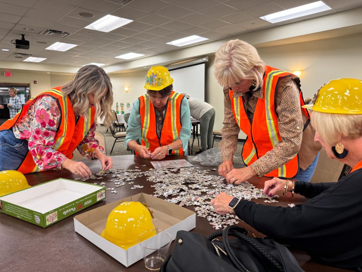 The puzzle competition took place in the Memorial Student Center Saturday, Oct. 11.