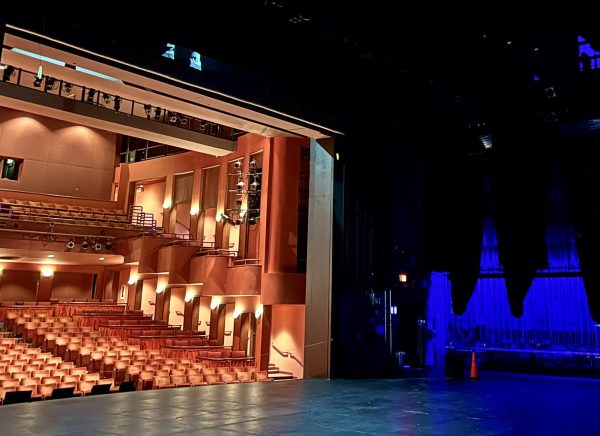 Theater productions within the Marshall University School of Theatre and Dance feature work not just from the stage, but all the behind the scenes activities that make the productions possible.