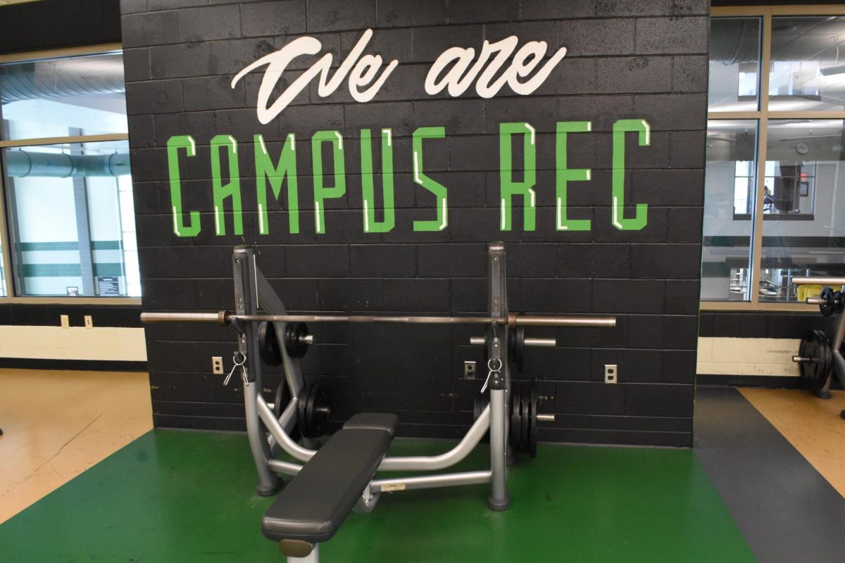 The Rec offers indoor exercise equipment year round. 