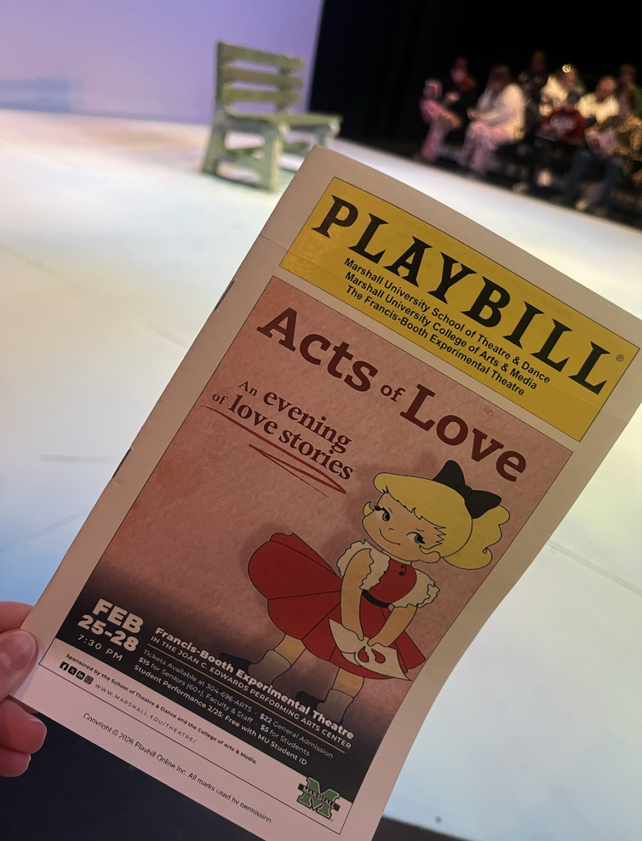 Marshall University's School of Theatre & Dance presents "Acts of Love" Feb. 25-28 at the Joan C. Edwards Performing Arts Center