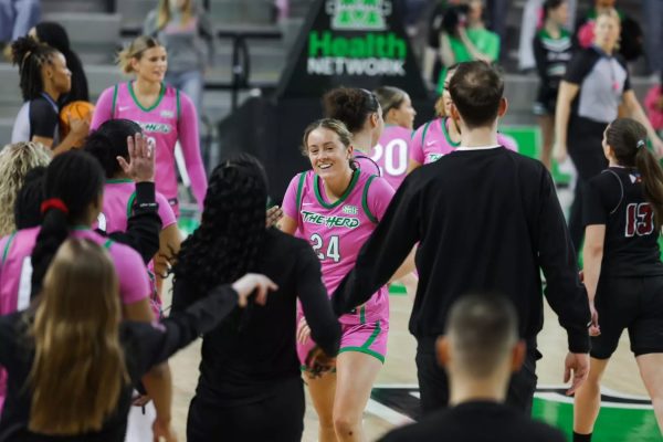 Marshall’s annual Play4Kay game in support of breast cancer awareness.