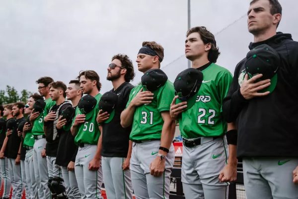 Marshall Baseball falls in the third and final game of its series against South Alabama. (Courtesy of HerdZone)