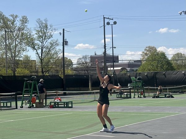 Women’s Tennis will be competing in the Sun Belt Conference Tournament next week. (The Parthenon/Ella Hatfield)
